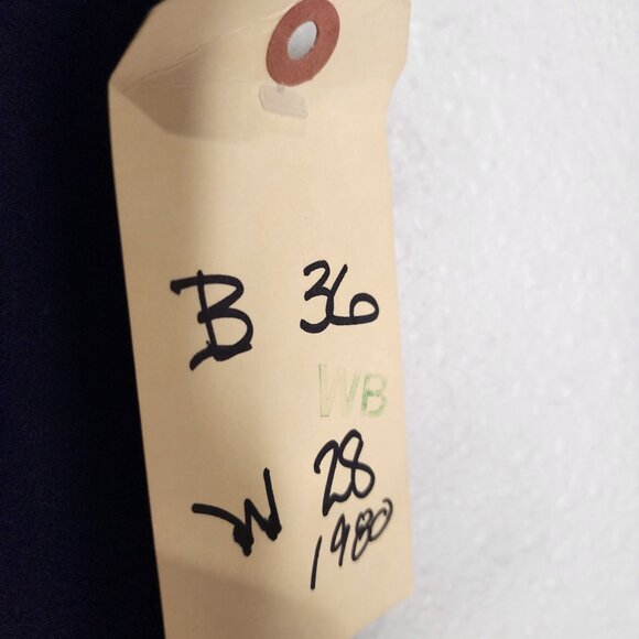 1980s Beverly Hills Bridesmaids Collection Vintage Dress in Green Size 9-10 - Picture 8 of 9